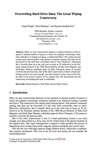 Source: Google Books <a href="https://books.google.com.co/books?id=qji1ilg2-pAC&pg=PA243&lpg=PA243&dq=%22peter+Gutmann%22+%22craig+wright%22&source=bl&ots=gpgUtpbCzk&sig=ACfU3U33SAPim0C9KUQ7fdArvI0LuFW9nw&hl=en&sa=X&ved=2ahUKEwjD6Mrp3_XiAhXH11kKHYLhCG84ChDoATAAegQICRAB#v=onepage&q&f=false" target="_blank">Information Systems Security: 4th International Conference, ICISS 2008 </a>