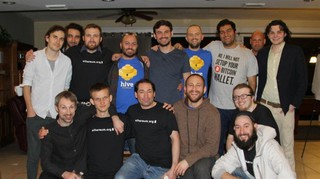 <p>First Ethereum Meetup in Miami in January 2014 — I am the second from left in the back row.</p>
<p>Source:<br /><a href="https://medium.com/@yanislav/king-of-bitcoin-godfather-of-ethereum-a9af9ecf56d5" target="_blank">medium.com/@yanislav</a></p>
