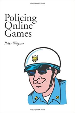 <h2>Policing Online Games </h2>
<p>by Peter Wayner (Author)</p>
<p>Do you yearn to build a safe, secure online worlds where orcs, cowboys, aliens and cocktail waitresses can live, scheme, love, and conqueor with trust in the game? Do you want to create a more perfect world where the players advance according to their skill playing the game instead of their ability to download the latest cheating code? Do you want to stop cheaters, modders, hackers, brigands, grifters and other schemers from ruining the fun? This book lays out the philosophical and mathematical foundations for building a strong, safe, and cheater-free virtual world. It explores how the right equations can let people roll dice, shuffle cards, pay bills, and trade things like swords without worrying about fakes, frauds, counterfeits, or tricks. The right decisions in a game's architecture can provide trust and stability for everyone.</p>
<p>Publisher ‏ : ‎ Flyzone Press; 1st edition (September 30, 2003)<br />Language ‏ : ‎ English<br />Paperback ‏ : ‎ 130 pages</p>
<p>Source: <a href="https://www.amazon.com/Policing-Online-Games-Peter-Wayner/dp/0967584426">amazon.com</a></p>